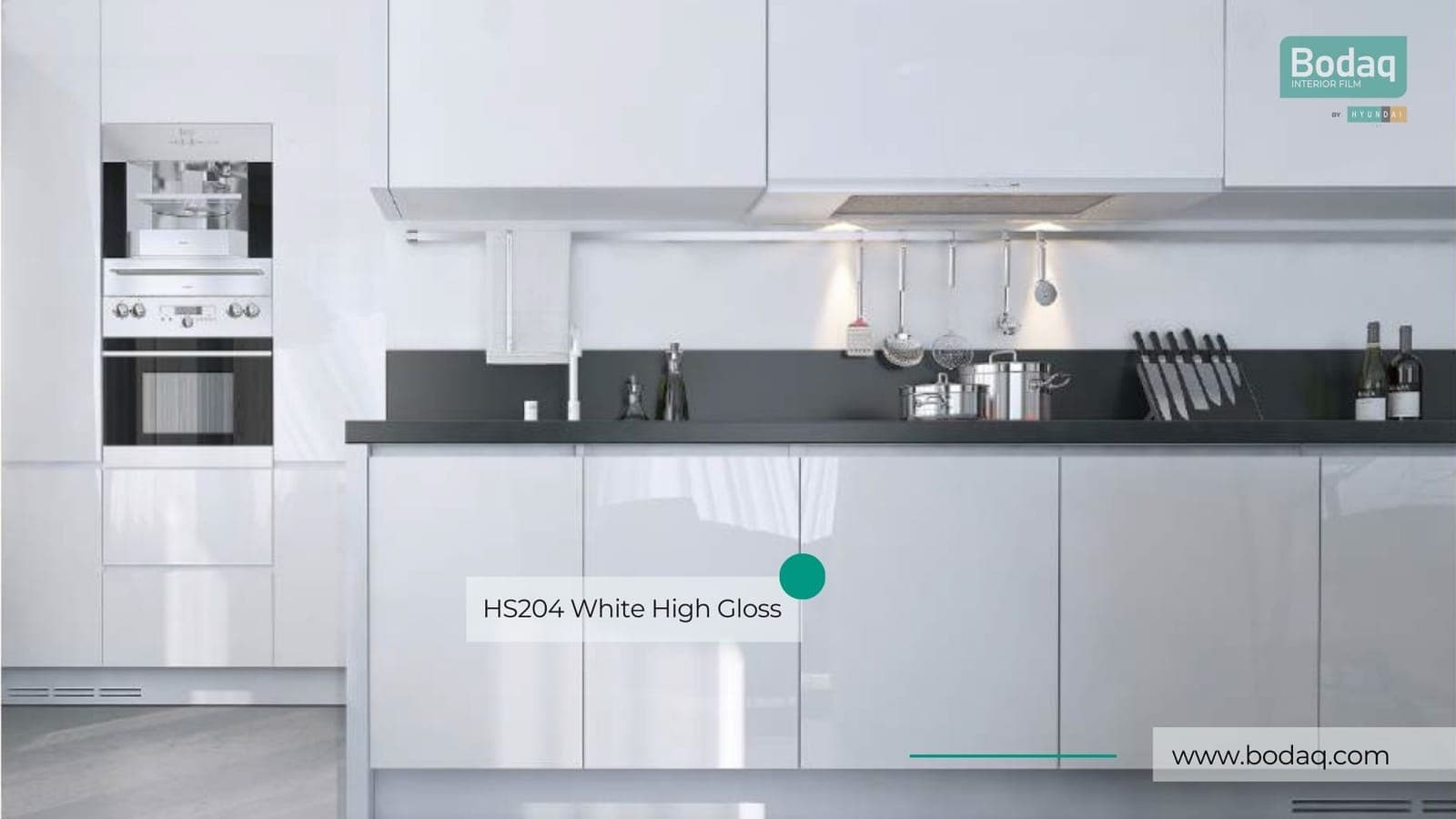 HS204 White High Gloss