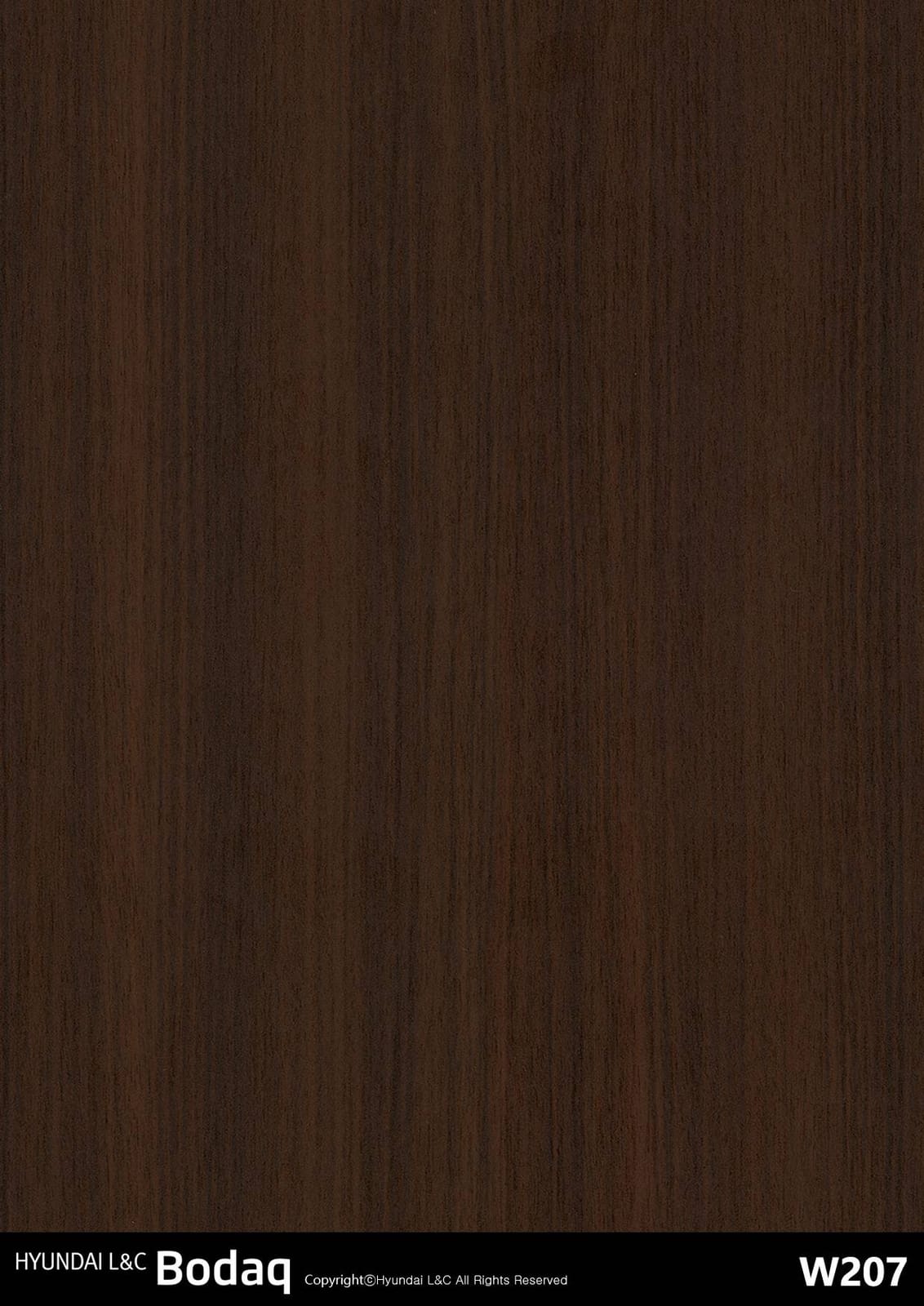 W207 Walnut Dark Wood